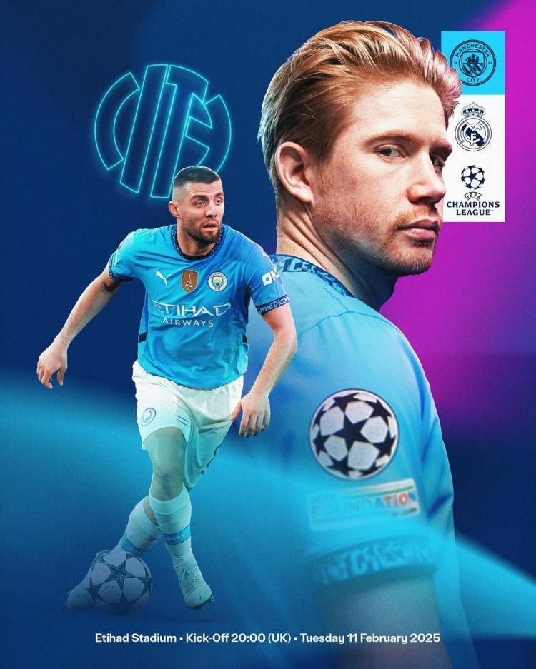 红蓝豪门战再现，皇马对曼城