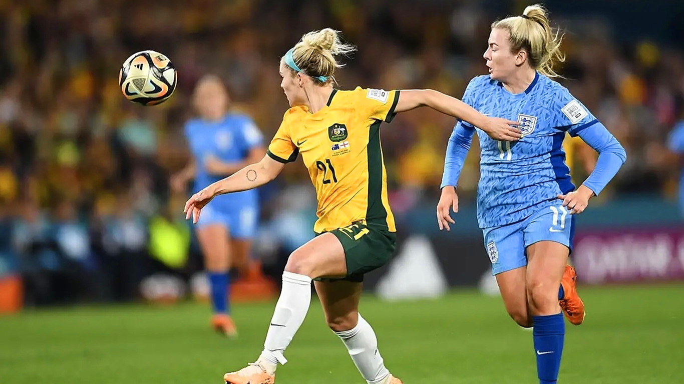 澳大利亚女足球员在比赛中闪耀光芒 澳大利亚女足球员在比赛中闪耀光芒