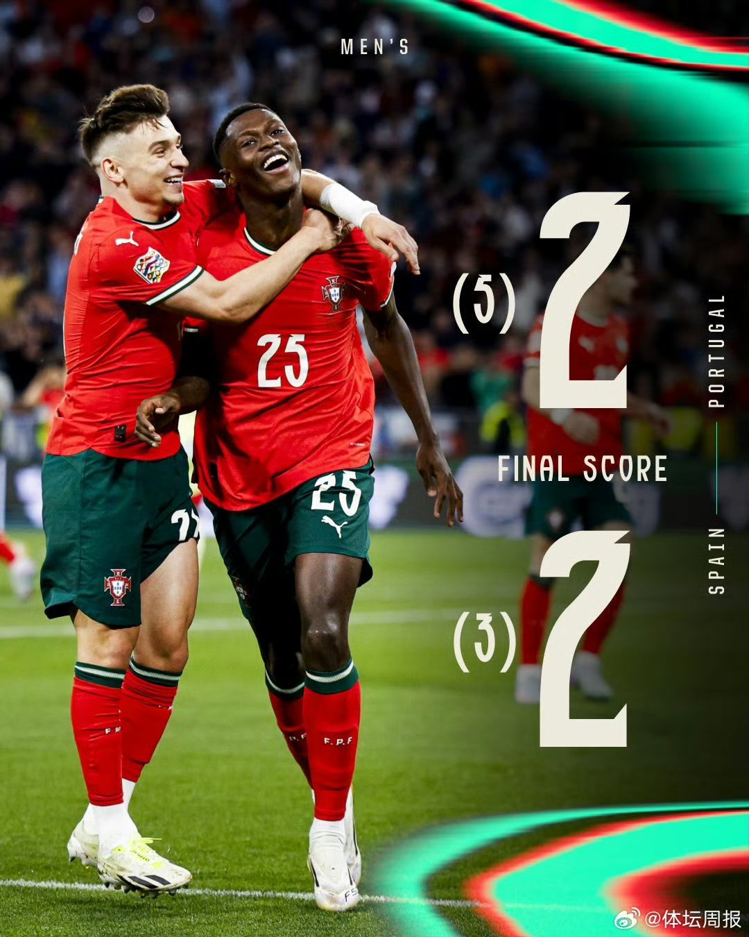 包含葡萄牙力克西班牙,闯入欧国联决赛的词条 包含葡萄牙力克西班牙,闯入欧国联决赛的词条